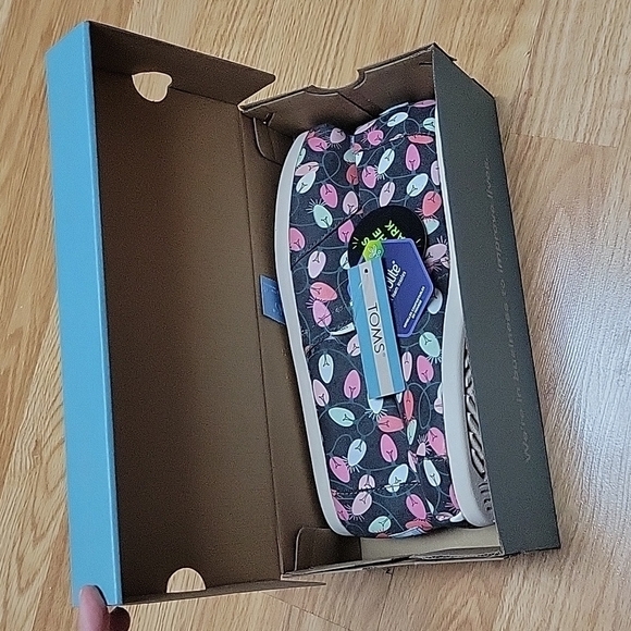 TOMS Alpargata Tree Lights women size 8 glow in the dark - Picture 6 of 9
